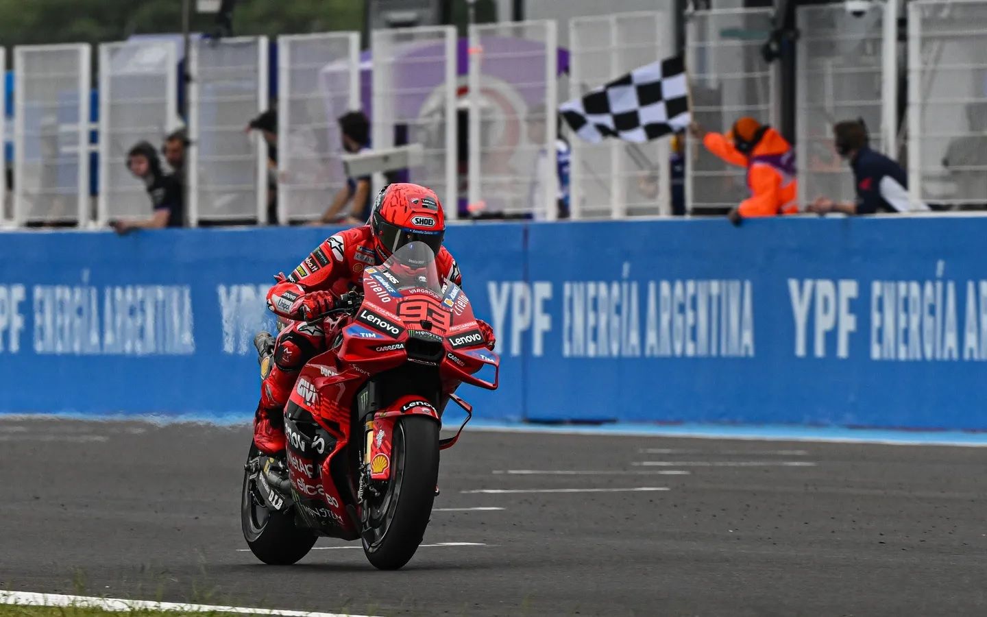 Hasil MotoGP Argentina 2025: Ducati Gembira dengan Gelar Marc Marquez, Franco Morbidelli Raih Podium